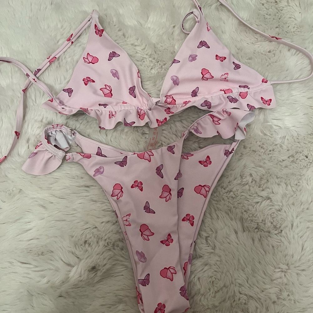 Butterfly Ruffle Bikini